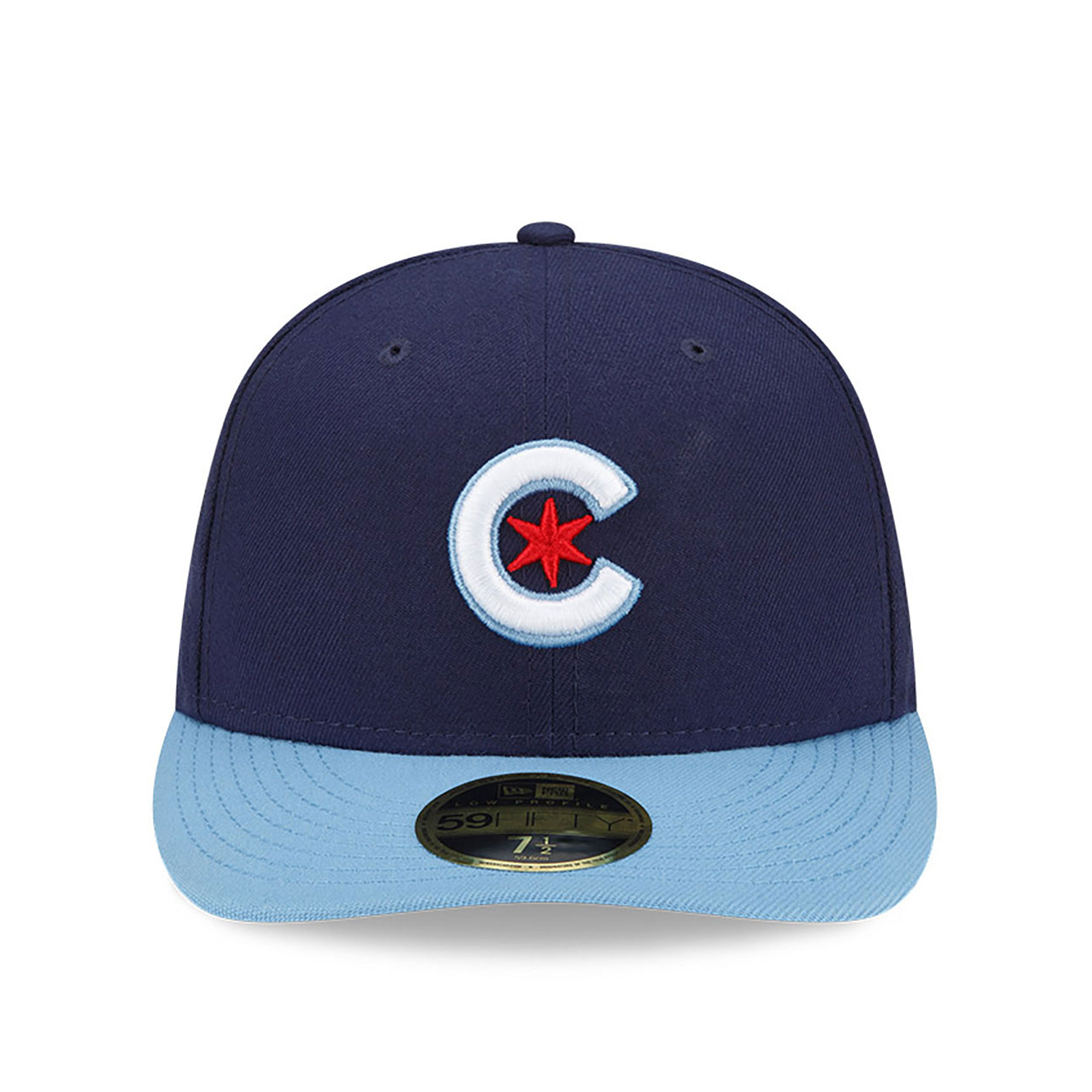 Chicago Cubs MLB City Connect 2024 Navy Low Profile 59FIFTY Fitted Cap