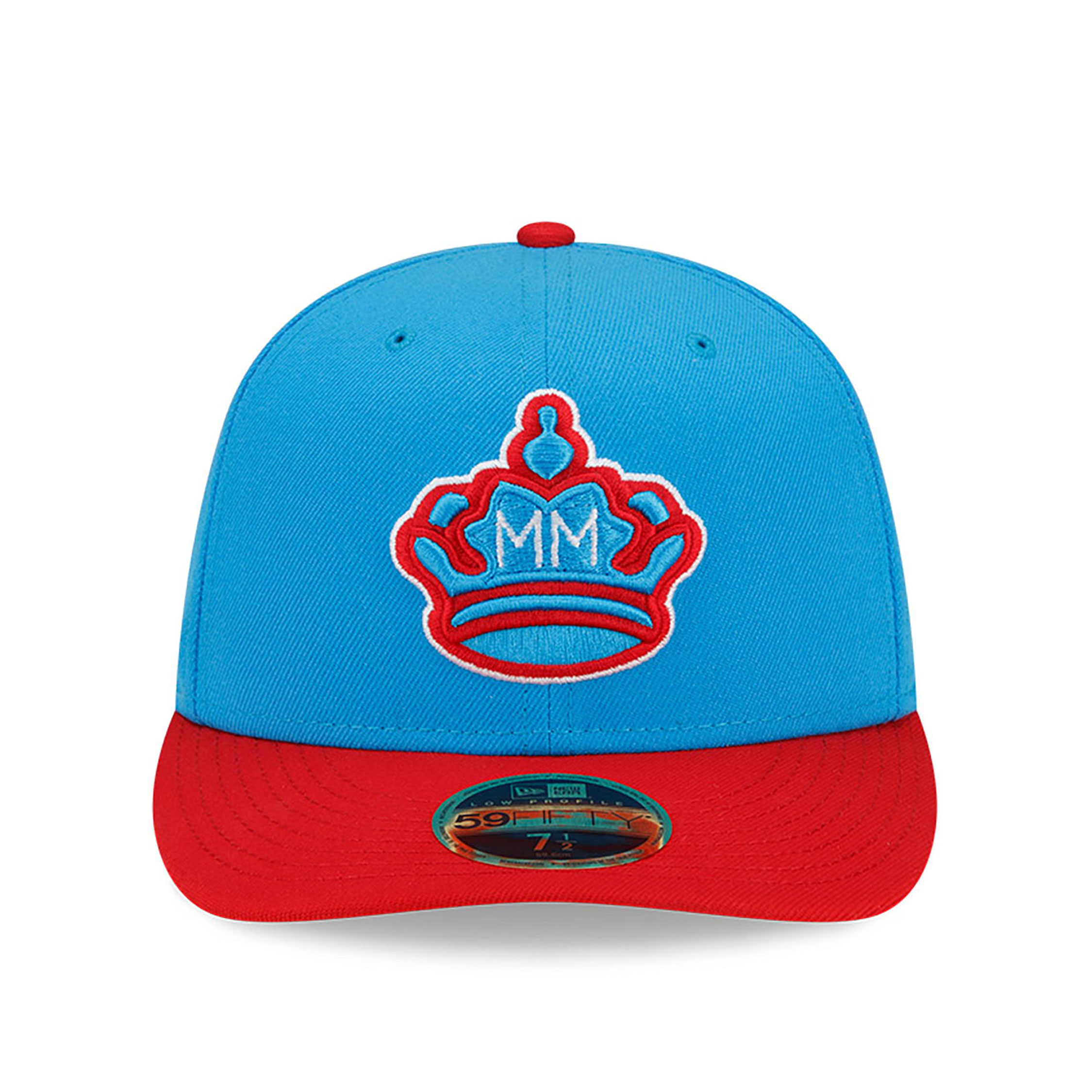 Miami Marlins MLB City Connect 2024 Blue Low Profile 59FIFTY Fitted Cap