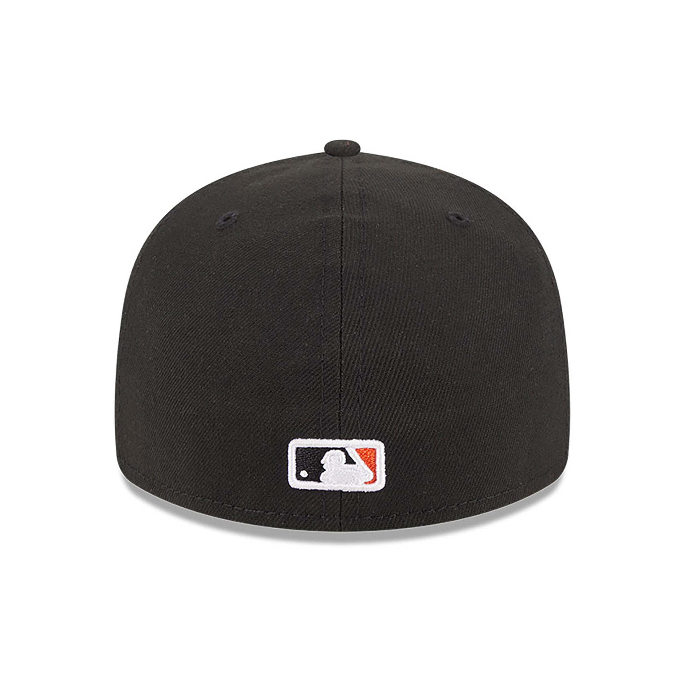 Baltimore Orioles MLB City Connect 2024 Black Low Profile 59FIFTY Fitted Cap
