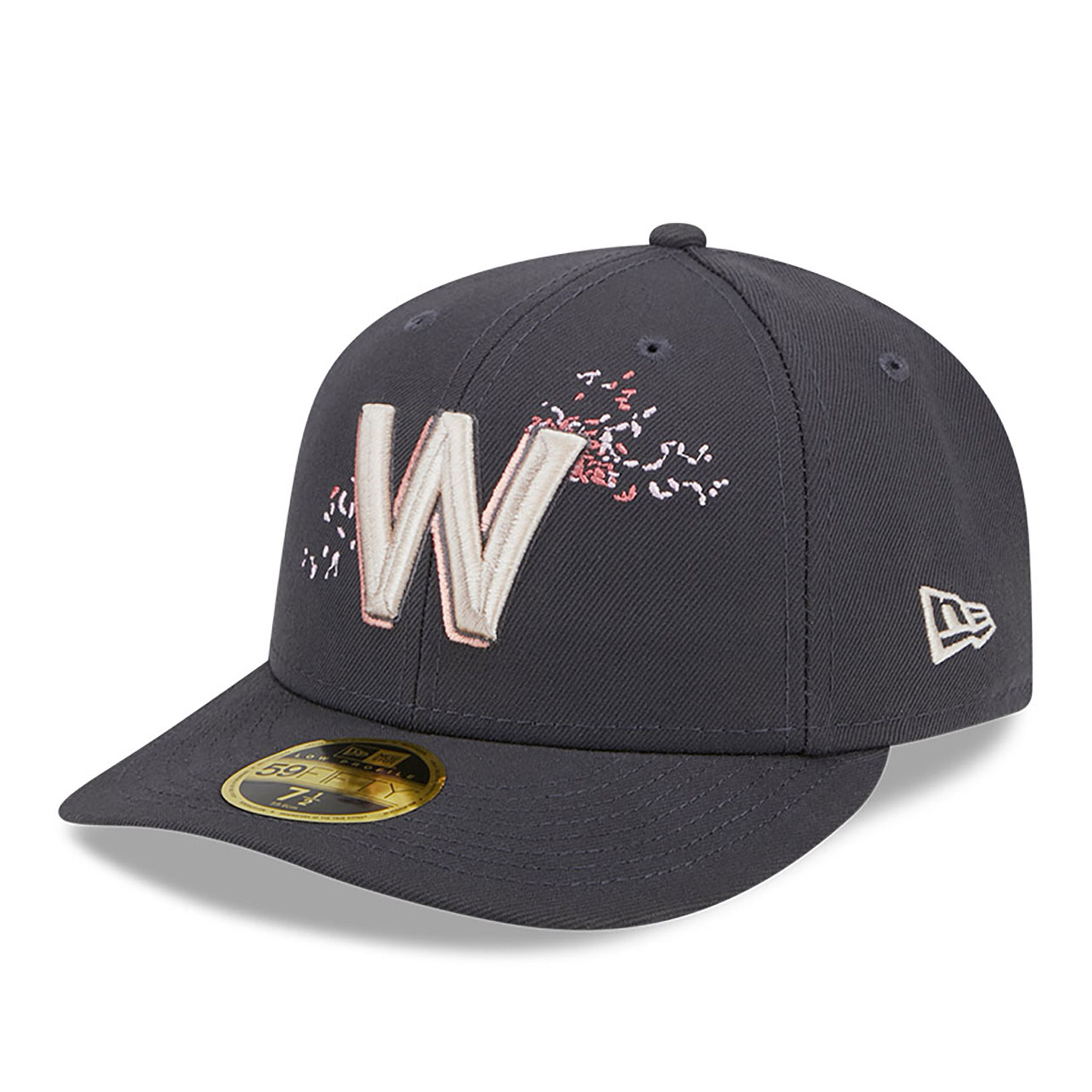 Washington Nationals MLB City Connect 2024 Dark Grey Low Profile 59FIFTY Fitted Cap