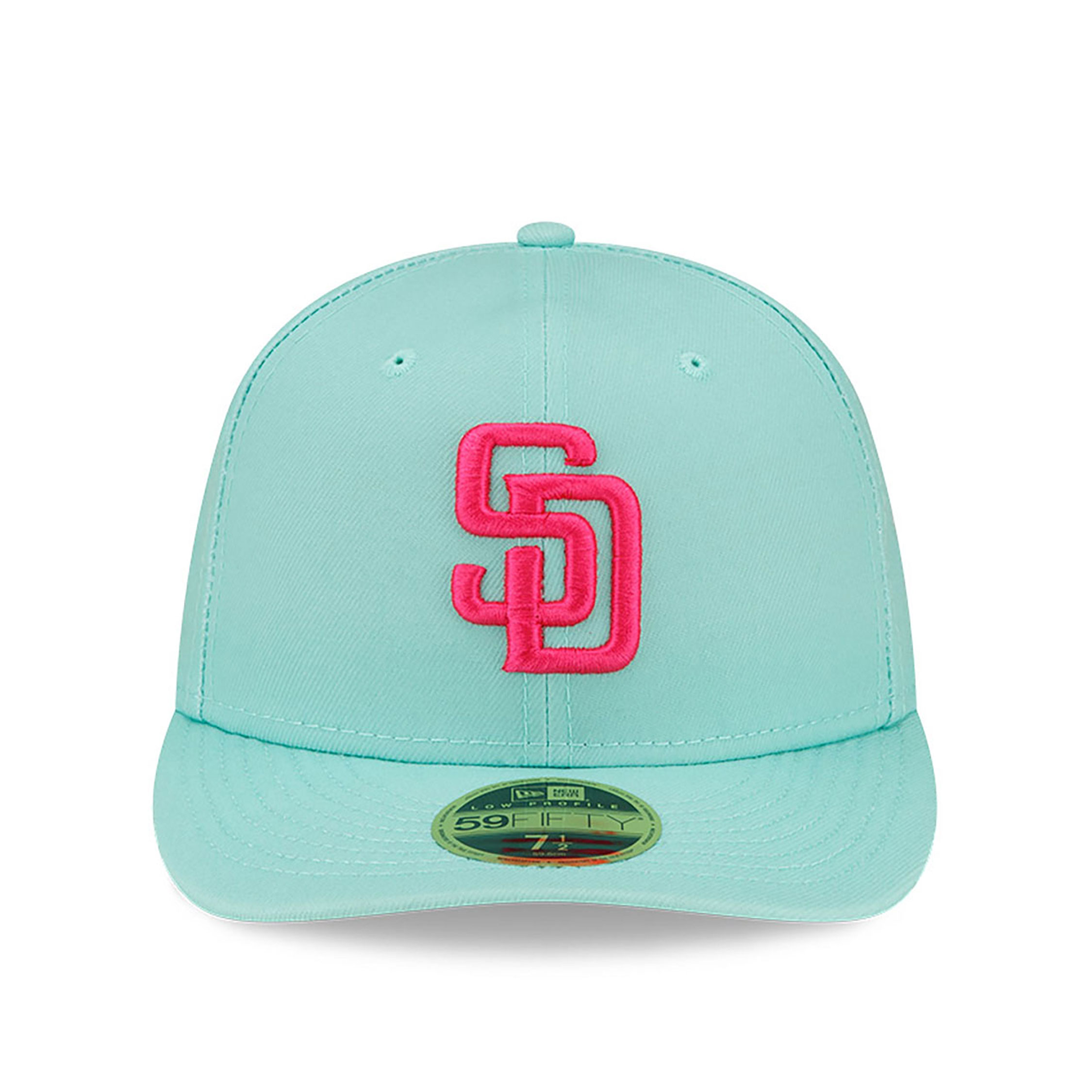 San Diego Padres MLB City Connect 2024 Turquoise Low Profile 59FIFTY Fitted Cap