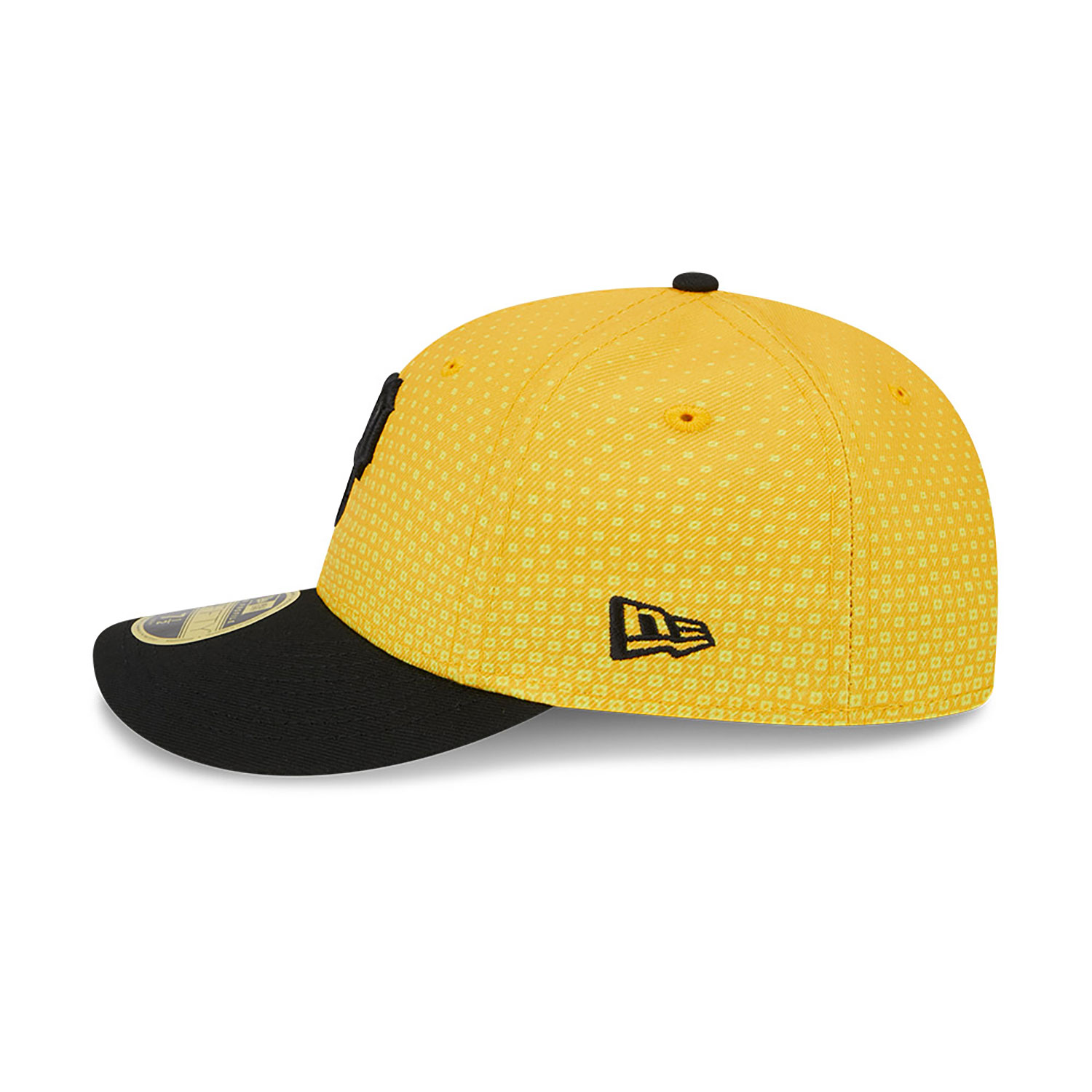 Pittsburgh Pirates MLB City Connect 2024 Yellow Low Profile 59FIFTY Fitted Cap