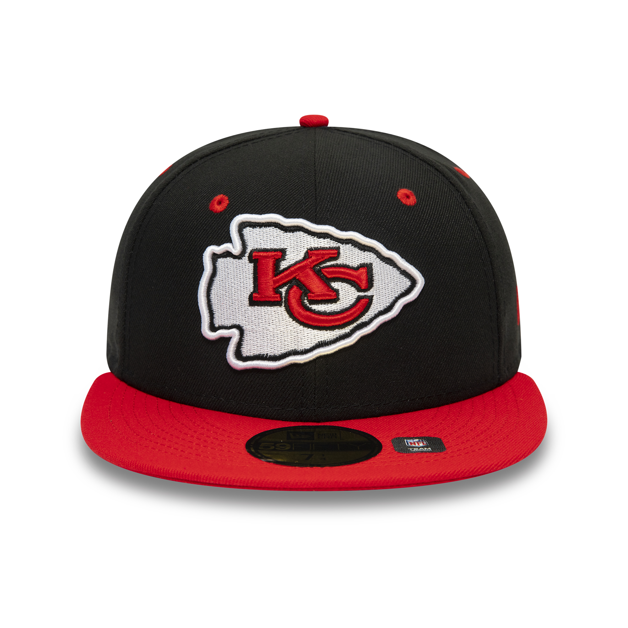 Kansas City Chiefs NFL Codename Chiefs Black and Red 59FIFTY Fitted Cap