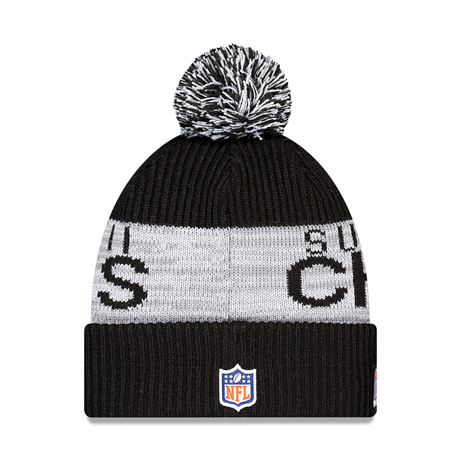 Kansas City Chiefs Super Bowl LVIII Parade Black Bobble Knit Beanie Hat
