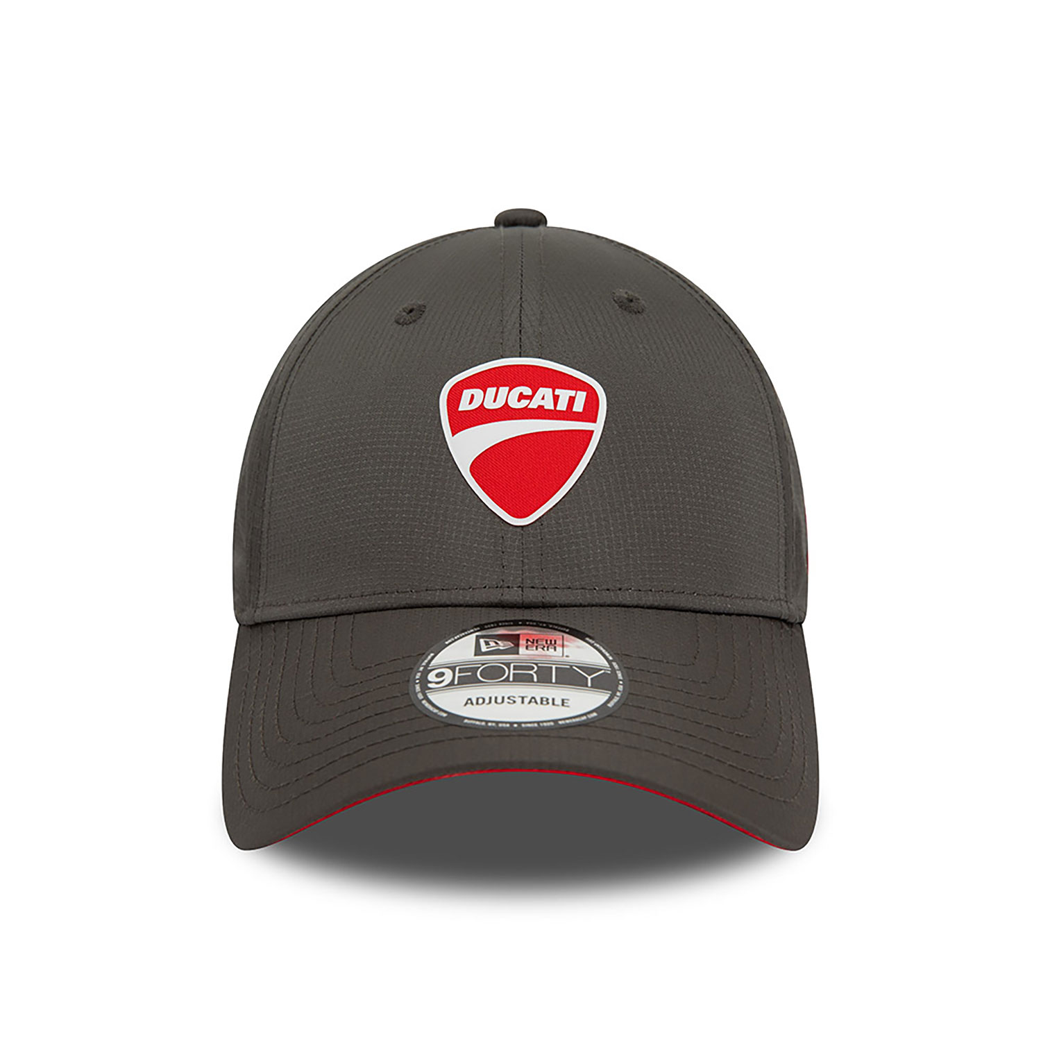 Ducati Motor Logo Ripstop Grey 9FORTY Adjustable Cap