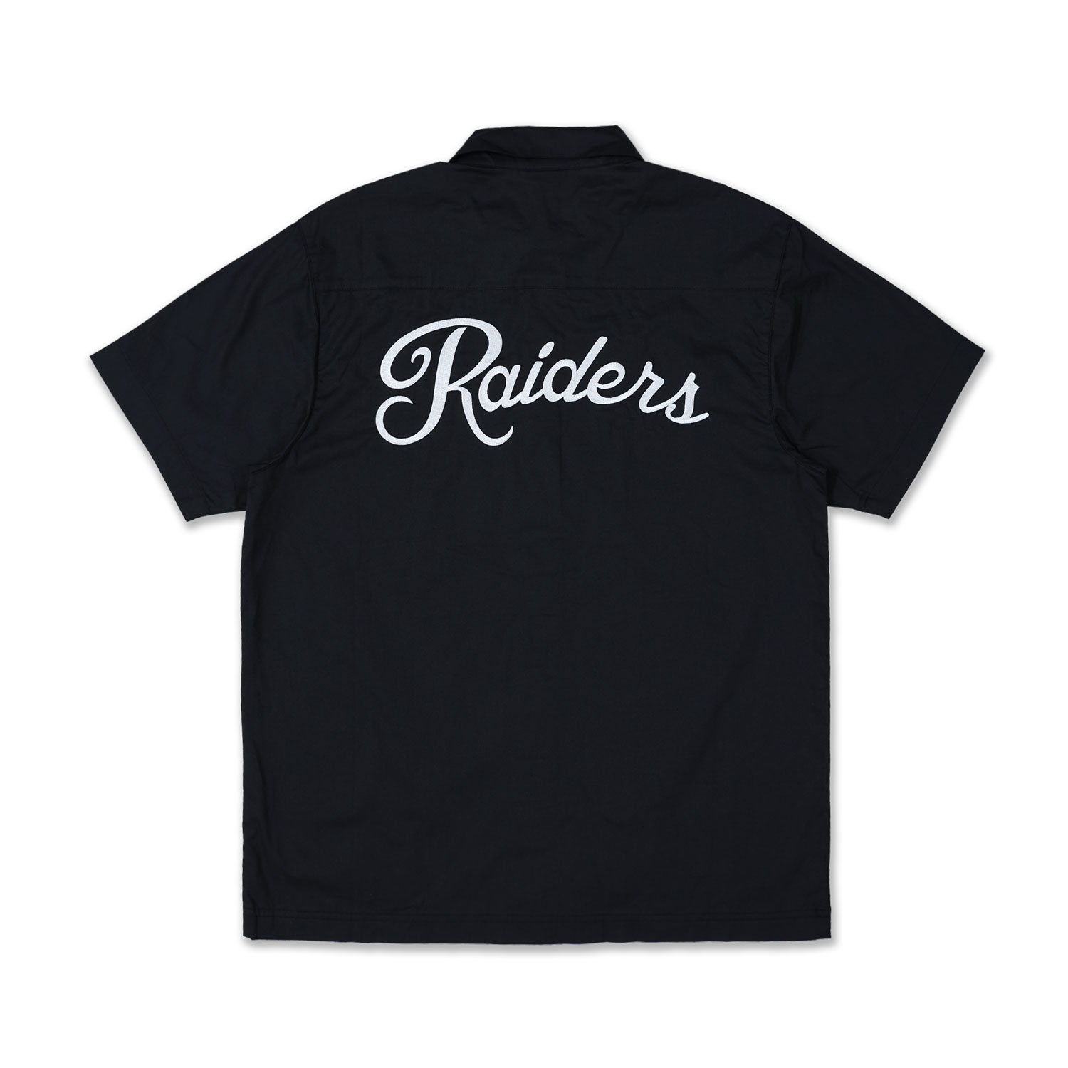 Las Vegas Raiders Black Woven Short Sleeve Shirt