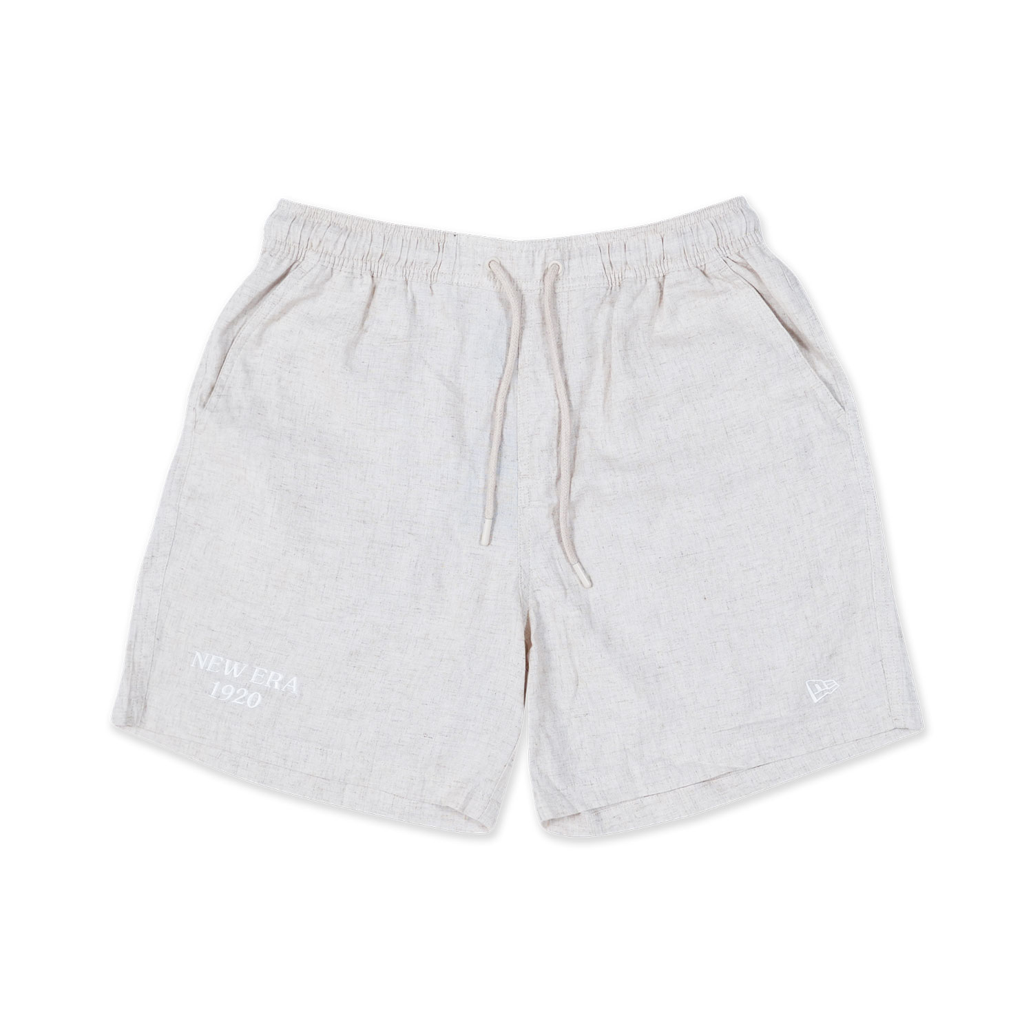 New Era Soft Nature-Linen Stone Shorts