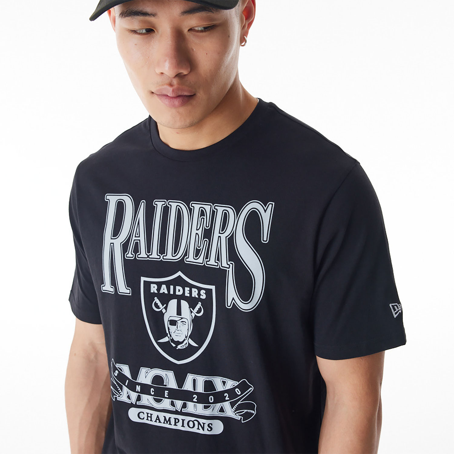Las Vegas Raiders NFL Champions Graphic Black T-Shirt