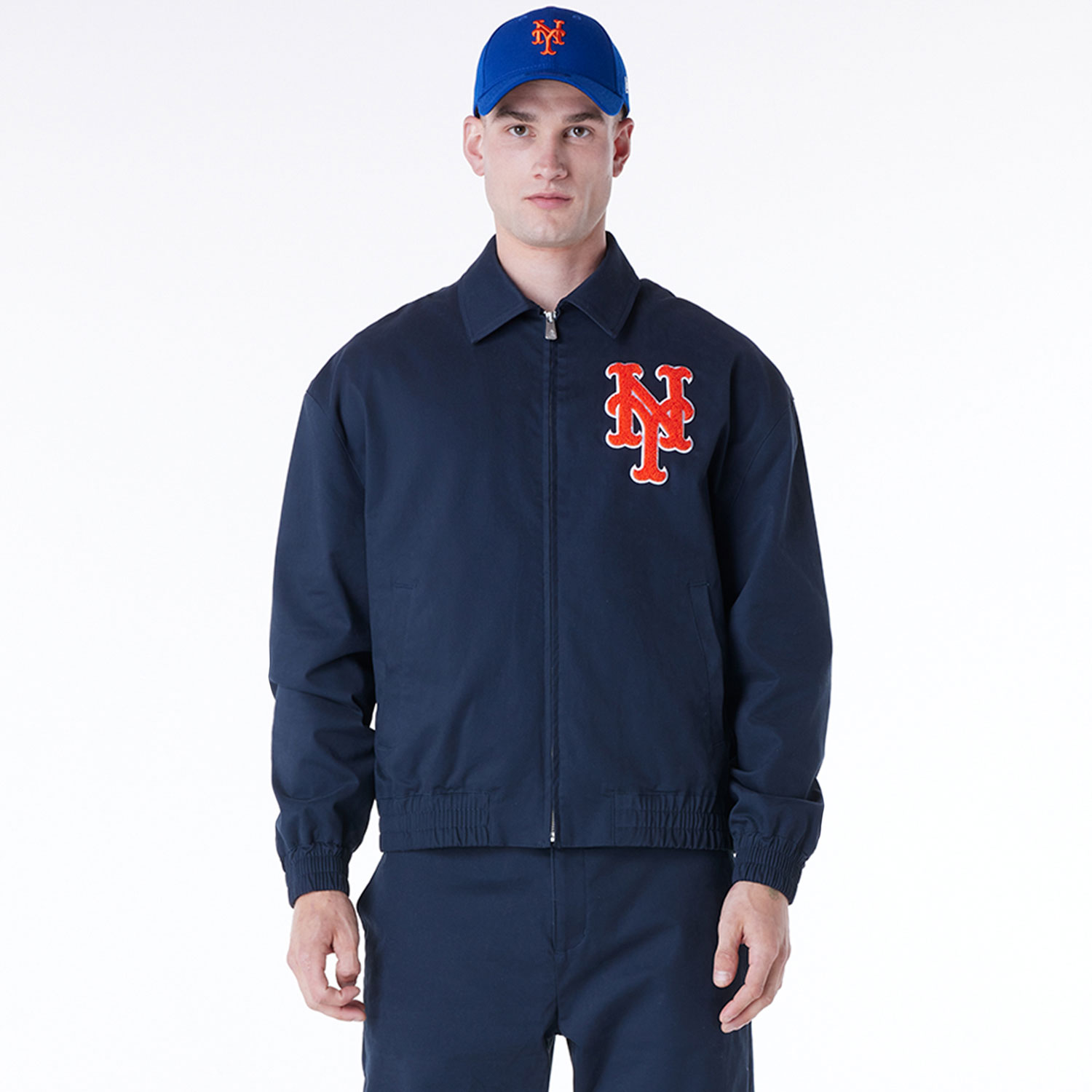 New York Mets MLB London Games 2024 Navy Jacket